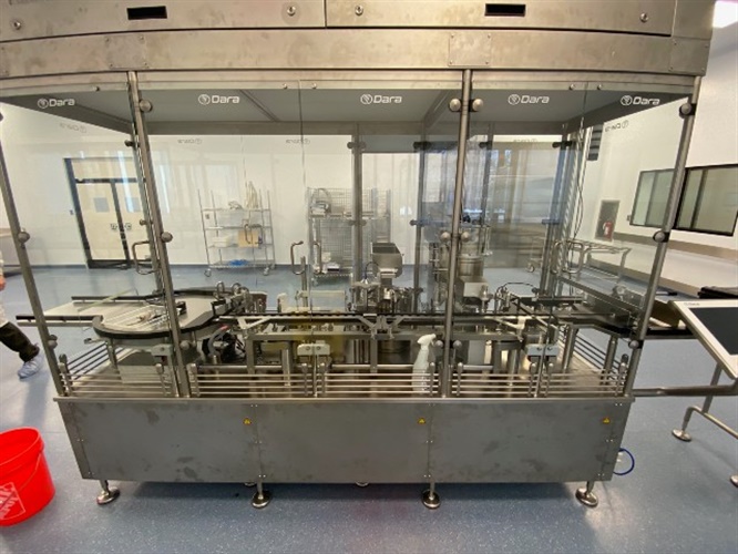 7596 - 2024 - Never put in Production - Dara SX310-PPS Feeding-Filling-Closing Line for Vials